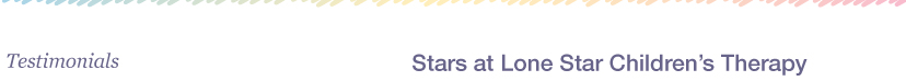 Lone Star Childrens Therapy, OT, Occupational Therapy, Pediatric, Childrens, Children with Special Needs, Learning Disorder, Dallas, Preston Hollow, Lakewood, University Park, Highland Park, TX